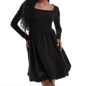 Asos Long Sleeve Bubble Dress